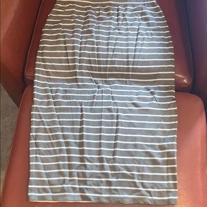 Long skirt/short dress